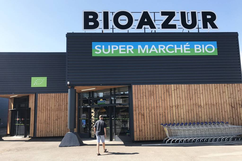 Façade magasin de Rodez © Bioazur
